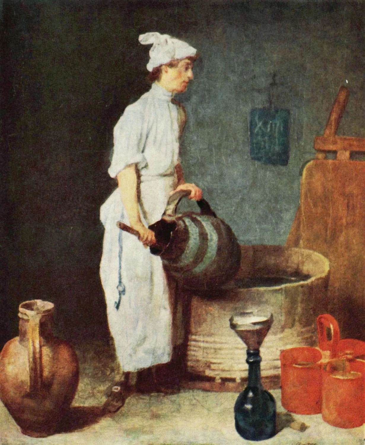 Jean Siméon Chardin - Il garzone della cantina, Hunterian Museum and Art Gallery